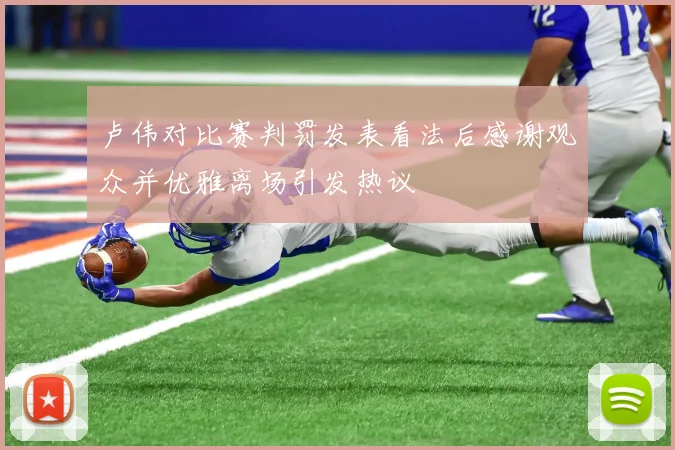 卢伟对比赛判罚发表看法后感谢观众并优雅离场引发热议